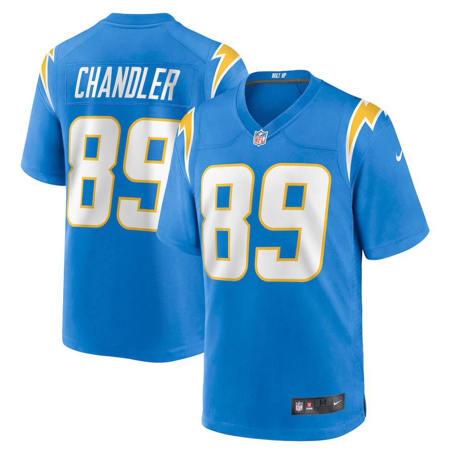 Men Los Angeles Chargers #89 Wes Chandler Nike Powder Blue Retired Player NFL Jersey->los angeles chargers->NFL Jersey